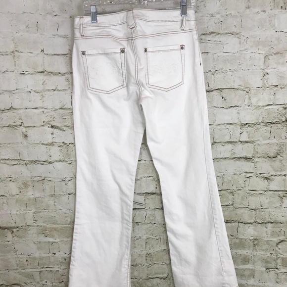SOLD🎉CAbi Jeans Off White/Ivory - Picture 4 of 5